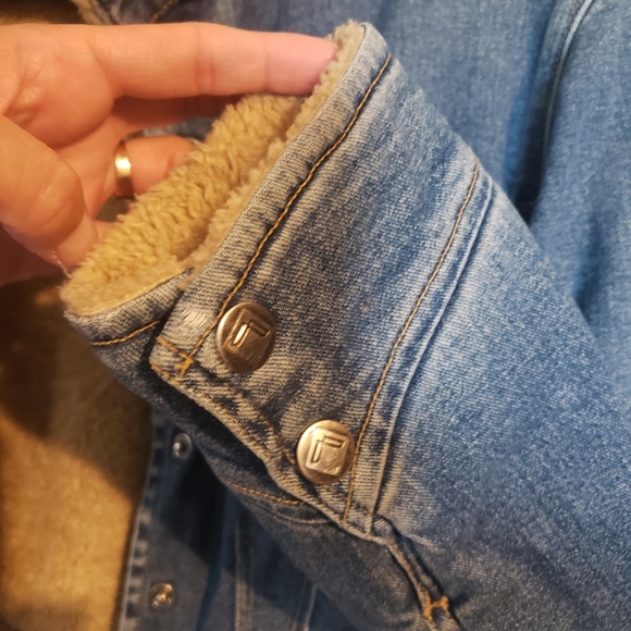 Beautiful teddy jeans jacket xsmall - Picture 4 of 8
